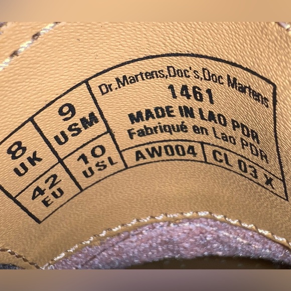 Dr. Martens Olive Green Smooth Leather Oxfords (size: 9 USM) - Picture 6 of 6